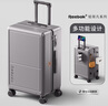 Reebok銳步行李箱PC拉桿箱多功能大容量旅行密碼箱皮箱子摩天灰26英寸 曬單實拍圖