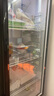 美的（Midea）318升展示柜冷藏保鮮柜風(fēng)冷臺(tái)式單門(mén)飲料柜蛋糕柜鮮花柜酒水水果便利店冰箱冰柜SC-318GM(EB)黑色 曬單實(shí)拍圖