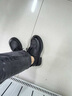 ZHR英倫單鞋女經(jīng)典黑色通勤樂福鞋女百搭粗跟女鞋 AY186 黑色 37  曬單實(shí)拍圖