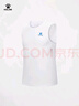 卡爾美（KELME）跑步背心男2025夏季新款馬拉松訓(xùn)練速干衣足球健身無袖T恤 光亮白 L 曬單實拍圖