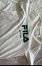 FILA 斐樂(lè )官方男女同款針織T恤2025年夏季純棉寬松休閑情侶短袖t恤 曬單實(shí)拍圖