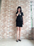 晨芙短袖小西裝女夏薄款職業(yè)西服套裝商務(wù)白領(lǐng)面試正裝酒店前臺(tái)工作服 單件黑色西裝 L 建議100-110斤 曬單實(shí)拍圖