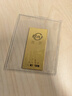 菜百首飾 足金Au999.9黃金金磚收藏禮品 “財(cái)富”金條 30克 曬單實(shí)拍圖