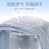 馬卡樂(lè)（MARCOLOR）馬卡樂(lè)童裝女童牛仔套裝夏季2025新款兒童短袖女孩闊腿褲兩件套 曬單實(shí)拍圖