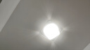 時光大師入戶吸頂燈走廊陽臺燈現(xiàn)代簡約奶油風衣帽間燈2025新款玄關過道燈 YH629方25*9cm-22W 配置:三色變光 曬單實拍圖