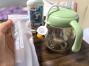貝親兒童牛奶杯1-3歲寶寶喝水喝奶PPSU直飲奶瓶雙吸管水杯 綠色330mL 曬單實(shí)拍圖