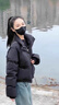 俞兆林黑色羽絨棉服立領(lǐng)保暖棉襖外套女秋冬寬松百搭小個(gè)子面包服棉衣潮 黑色【小個(gè)子/時(shí)髦/復(fù)古】 M 80-100斤 曬單實(shí)拍圖
