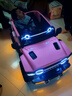 韋尼坦克300兒童電動(dòng)車(chē)四輪越野車(chē)雙人男女寶寶遙控玩具大人可坐童車(chē) 升級版+粉色+全功能+發(fā)光軟輪 曬單實(shí)拍圖
