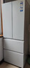 海爾（Haier）冰箱416升超薄零距離自由嵌入式60cm內法式多門四開雙門小紅花系列一級能效雙變頻大容量國家補貼 416L+健康黑金凈化+母嬰三擋變溫+WiFi智控 曬單實拍圖