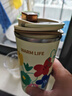 喜式陶瓷內膽保溫杯迷你咖啡杯小巧可愛(ài)水杯女士學(xué)生時(shí)尚飲水便攜杯子 孟菲斯（陶瓷內膽260ML） 曬單實(shí)拍圖