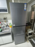海爾（Haier）冰箱283升三開(kāi)門(mén)多門(mén)超薄冰箱一級能效風(fēng)冷無(wú)霜-30℃深冷速凍變頻家用小容量節能冰箱 左右開(kāi)門(mén)可調+食品級安全材質(zhì)+風(fēng)冷無(wú)霜+黑金凈化 曬單實(shí)拍圖