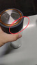 富光 男女士雙層玻璃杯 水杯 支持團購定制 304杯子泡茶杯400ML黑 曬單實(shí)拍圖