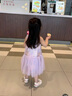 歐姆熊女童連衣裙夏季2025新款洋氣夏日小女孩寶寶無袖兒童夏裝公主裙子 綠色 120 CM 曬單實拍圖