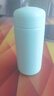 【全網(wǎng)爆款】迷你口袋保溫杯304不銹鋼水杯便攜可愛水杯女生 淡青色 150ml 曬單實拍圖