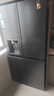 LG506升十字門制冰機(jī)冰箱電腦溫控風(fēng)冷無霜節(jié)能變頻智能變溫調(diào)節(jié)分類存儲(chǔ)養(yǎng)鮮家用大容量多維風(fēng)幕 【新品冰趣系列】F544MEP62D暮色黑 曬單實(shí)拍圖