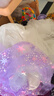 G.DUCKKIDS艾莎公主裙女童冰雪奇緣連衣裙夏季兒童禮服長裙愛莎蓬蓬裙新款 漸變色-娃娃領(lǐng) 805 120 曬單實(shí)拍圖