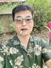 哈吉斯（HAZZYS）男裝 夏款度假襯衣夏威夷風(fēng)印花短袖襯衫男ATCZK1BBK65 綠色GR XL (180/100A 50) 曬單實(shí)拍圖