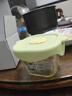 新安代輔食碗嬰兒輔食盒玻璃款可蒸煮密封冷凍保鮮儲存嬰兒輔食工具 獅子庫迪-230ml【可蒸煮可微波】 曬單實拍圖