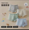 貝肽斯兒童內(nèi)褲男童內(nèi)褲吸汗抗菌青少年四角褲透氣不夾屁屁男孩內(nèi)褲 男童【5A抗菌】童趣萌寵 4條 90 cm 建議 78-90cm/20-30斤 曬單實(shí)拍圖