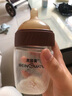貝因美新生兒防脹氣玻璃奶瓶0-1個月初生兒小寶寶1-3個月嬰兒奶嘴160ml 曬單實拍圖