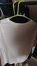 名創(chuàng)優(yōu)品（MINISO）冰絲T恤男夏季男生運(yùn)動(dòng)休閑寬松短袖2025新款涼感透氣速干衣服男t 白色(清新雅藍(lán)胸標(biāo)) L 175(名創(chuàng)優(yōu)品 品控嚴(yán)格) 曬單實(shí)拍圖