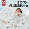 莫爾兔兒童防踢被子?jì)雰核X(jué)袋夏涼被寶寶神器小孩夏季護(hù)肚薄款空調(diào)房 小兔莊園丨推薦室溫20-35℃ 150*150cm【適合2-7歲】 曬單實(shí)拍圖