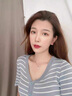 HR赫蓮娜輕奢一貝子項鏈女士時尚首飾品七夕情人節(jié)禮物送女友老婆 玫瑰金色（輕奢款） 曬單實(shí)拍圖