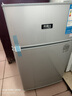 南極人126L家用雙門迷你小型冰箱 冷藏冷凍保鮮小冰箱 兩門辦公室宿舍租房節(jié)能電冰箱 68L銀色升級加厚一級能效 曬單實拍圖