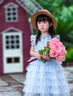 PureShare蓬紗館 女童連衣裙夏季兒童公主裙2025新款禮服生日裙子 冰之舞公主裙 120 曬單實(shí)拍圖