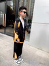 奧特曼童裝男童秋裝套裝2025新款春秋兒童兩件套中大童帥氣男孩連帽外套 黃色 120 建議110-120cm6-7歲 曬單實拍圖