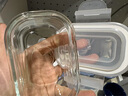Glasslock鋼化玻璃小容量分裝盒耐熱韓國進(jìn)口燕窩保鮮盒調料小菜蘸醬盒 長(cháng)方形白色150ml 曬單實(shí)拍圖