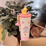 鴻迪保溫杯女生高顏值可愛大容量帶吸管水杯子學(xué)生上學(xué)專用便攜冰霸杯 粉色貓舍 700ml 【316不銹鋼+雙飲+獨立茶倉】 曬單實拍圖
