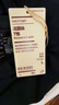 無印良品（MUJI）女式 雙股天竺編織法國袖T恤上衣打底衫內搭女裝25年夏季BB2RPA5S 黑色 L (165/88A) 曬單實拍圖