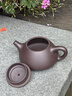 砂仙宜興紫砂壺純手工原礦紫泥景舟石瓢壺高檔功夫茶具泡茶壺男士禮物 紫韻石瓢-老紫泥- 250ml 曬單實拍圖