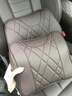 立木泰凱迪拉克專用頭枕腰靠托坐墊CT5/4XTS XT4/5 ATSL汽車座四季透氣 凱迪拉克頭枕1個 【摩卡棕】 曬單實拍圖