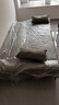 櫻客2025新款貓抓皮沙發(fā)床一體兩用沙發(fā)折疊床客廳出租房辦公室小沙發(fā) 深咖色（貓抓皮耐磨易打理） 【四人位】2米（送兩個抱枕） 曬單實拍圖