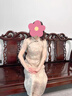 恰凡（QIAFAN）媽媽裝端莊大氣國風(fēng)連衣裙2025夏季新款中老年女裝氣質(zhì)改良旗袍裙 杏色 XL 曬單實拍圖