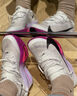 耐克（NIKE）新款阿爾法3代Alphafly 3男女同款跑步鞋馬拉松碳板競速緩沖跑鞋 白色/紫色 38.5 曬單實(shí)拍圖