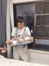 紐貝樂新生嬰兒背帶腰凳0-36個月背娃出門抱娃神器小月齡寶寶前橫抱托 曬單實拍圖