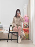 紅豆透氣亞麻拖鞋女四季家用防臭防滑春秋日式針織棉麻靜音木地板拖鞋 白色 38-39 適合39-40（內(nèi)長(zhǎng)250MM） 曬單實(shí)拍圖