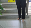 百思圖24夏同款復古休閑條帶羅馬粗跟女涼鞋TNE32BL4 米白 39 曬單實(shí)拍圖