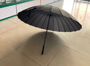 【長(cháng)柄雨傘】16骨/24骨男女大號自動(dòng)加固抗風(fēng)直桿大傘暴雨專(zhuān)用傘 經(jīng)典黑【自動(dòng)24骨-防水套-直柄】 曬單實(shí)拍圖