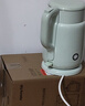 九陽（Joyoung）熱水壺燒水壺電水壺 雙層壺體 304不銹鋼 1.5L家用0膠水電水壺 K15FD-W112 曬單實拍圖