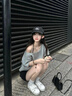 CHERY KALLY【蝶結(jié)星夢(mèng)】輕奢包頭半拖鞋女2025新款夏外穿真皮百搭女鞋 霜花白 36 曬單實(shí)拍圖