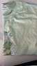 真維斯（JEANSWEST）薄荷綠純棉短袖t恤女士2025新款夏季潮流大碼女裝半袖寬松上衣 曬單實(shí)拍圖