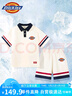 Dickies童裝男童套裝夏季兒童夏款polo短袖t恤男孩時(shí)尚運(yùn)動(dòng)風(fēng)短褲潮 曬單實(shí)拍圖
