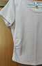 森馬（Semir）短袖t恤女短款修身圓領(lǐng)內(nèi)搭25夏涼感收腰V領(lǐng)上衣辣妹109325100006 曬單實(shí)拍圖
