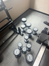 康斯特（KANGSITE）純鋼電鍍啞鈴男士健身家用包膠5kg/10kg健身房商用女亞鈴訓(xùn)練器材 120kg套裝+多功能收納架 曬單實(shí)拍圖