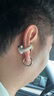 韶音（SHOKZ）OpenDots ONE動(dòng)鈦圈開(kāi)放式藍牙耳機耳夾式耳機藍牙跑步運動(dòng)無(wú)線(xiàn)E310 星際白 曬單實(shí)拍圖