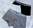 蕉內（Bananain）銀皮510S男士?jì)妊?0支新疆長(cháng)絨棉透氣運動(dòng)10A抗菌平角短褲頭3件裝 黑色+粟灰+月瓏灰 3條 L 曬單實(shí)拍圖